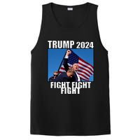 Trump 2024 Fight Fight Fight Assassination Attempt Fist Maga PosiCharge Competitor Tank