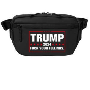 Trump 2024 Fuck Your Feelings Crossbody Pack