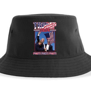 Trump 2024 Fight Fight Fight Sustainable Bucket Hat