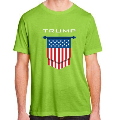 Trump 2024 Flag Take America Back Adult ChromaSoft Performance T-Shirt