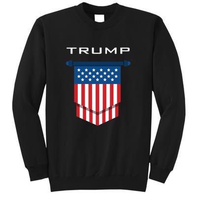 Trump 2024 Flag Take America Back Sweatshirt