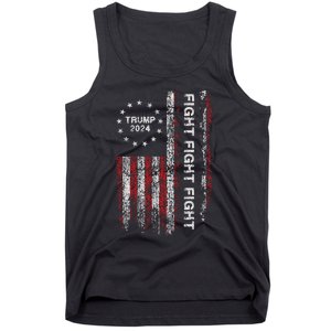 Trump 2024 Fight Fight Fight Trump President Election 2024 Tank Top