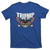 Trump 2024 Flag Take America Back Women Donald Trump T-Shirt