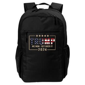 Trump 2024 Flag Victory J.D.Vance President 47 Trump Won Daily Commute Backpack