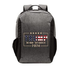 Trump 2024 Flag Victory J.D.Vance President 47 Trump Won Vector Backpack