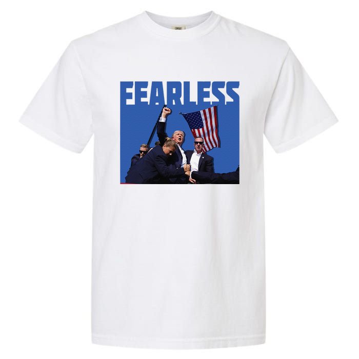 Trump 2024 Fearless Republican Usa Garment-Dyed Heavyweight T-Shirt