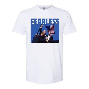 Trump 2024 Fearless Republican Usa Softstyle CVC T-Shirt