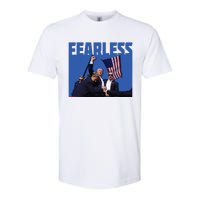 Trump 2024 Fearless Republican Usa Softstyle CVC T-Shirt