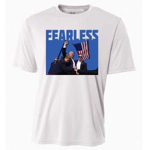 Trump 2024 Fearless Republican Usa Cooling Performance Crew T-Shirt