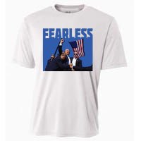 Trump 2024 Fearless Republican Usa Cooling Performance Crew T-Shirt