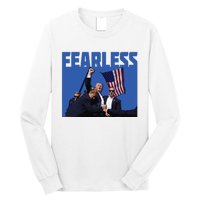 Trump 2024 Fearless Republican Usa Long Sleeve Shirt