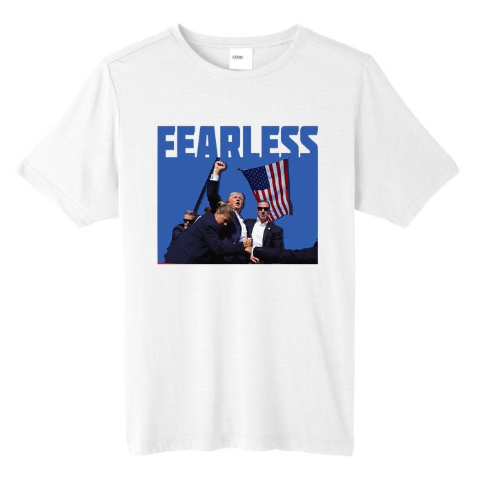 Trump 2024 Fearless Republican Usa Tall Fusion ChromaSoft Performance T-Shirt