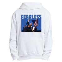 Trump 2024 Fearless Republican Usa Urban Pullover Hoodie