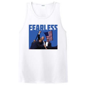 Trump 2024 Fearless Republican Usa PosiCharge Competitor Tank