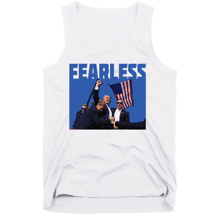 Trump 2024 Fearless Republican Usa Tank Top