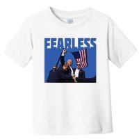 Trump 2024 Fearless Republican Usa Toddler T-Shirt