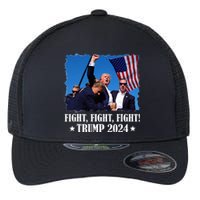 Trump 2024 Fight Fight Fight Trump 2024 Survives Rally Flexfit Unipanel Trucker Cap