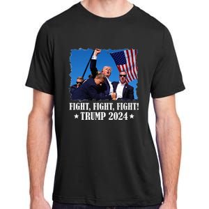 Trump 2024 Fight Fight Fight Trump 2024 Survives Rally Adult ChromaSoft Performance T-Shirt