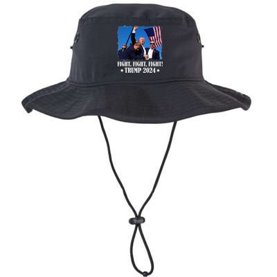 Trump 2024 Fight Fight Fight Trump 2024 Survives Rally Legacy Cool Fit Booney Bucket Hat