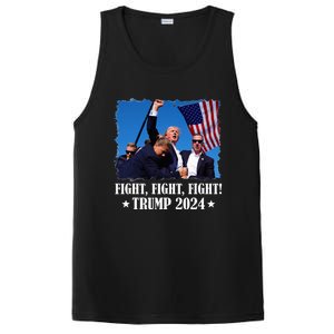 Trump 2024 Fight Fight Fight Trump 2024 Survives Rally PosiCharge Competitor Tank