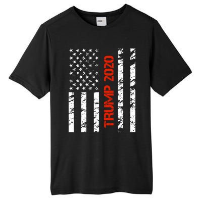 Trump 2020 Flag Patriotic Pro 45th President Trump Gift Tall Fusion ChromaSoft Performance T-Shirt