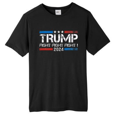 Trump 2024 Fight Fight Fight Trump President Election 2024 Tall Fusion ChromaSoft Performance T-Shirt