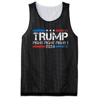 Trump 2024 Fight Fight Fight Trump President Election 2024 Mesh Reversible Basketball Jersey Tank