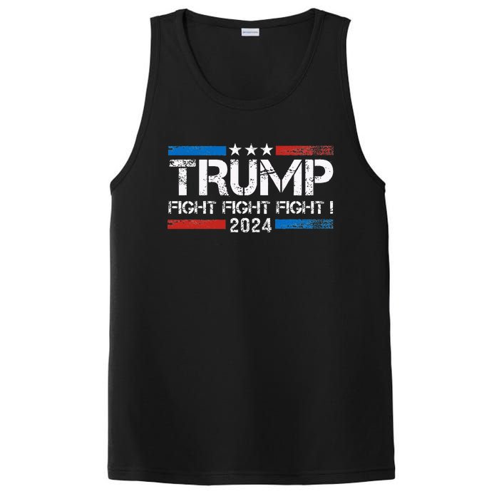 Trump 2024 Fight Fight Fight Trump President Election 2024 PosiCharge Competitor Tank