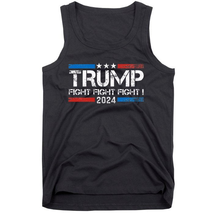 Trump 2024 Fight Fight Fight Trump President Election 2024 Tank Top