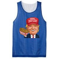 Trump 2024 French Fry Make French Fries Great Again Mesh Reversible Basketball Jersey Tank