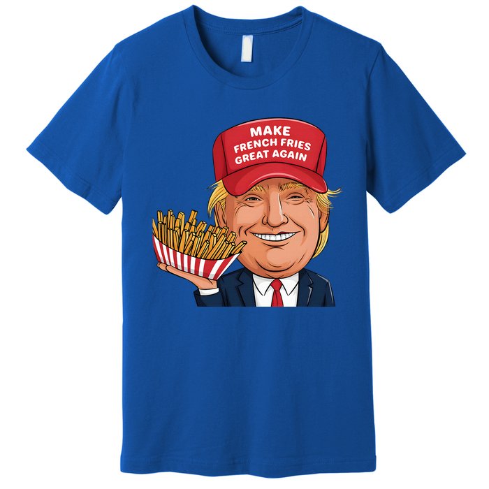 Trump 2024 French Fry Make French Fries Great Again Premium T-Shirt