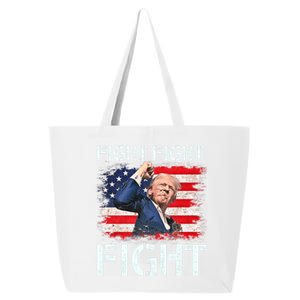 Trump 2024 Fight Fight Fight Trump Signals To Americans To Fight 25L Jumbo Tote