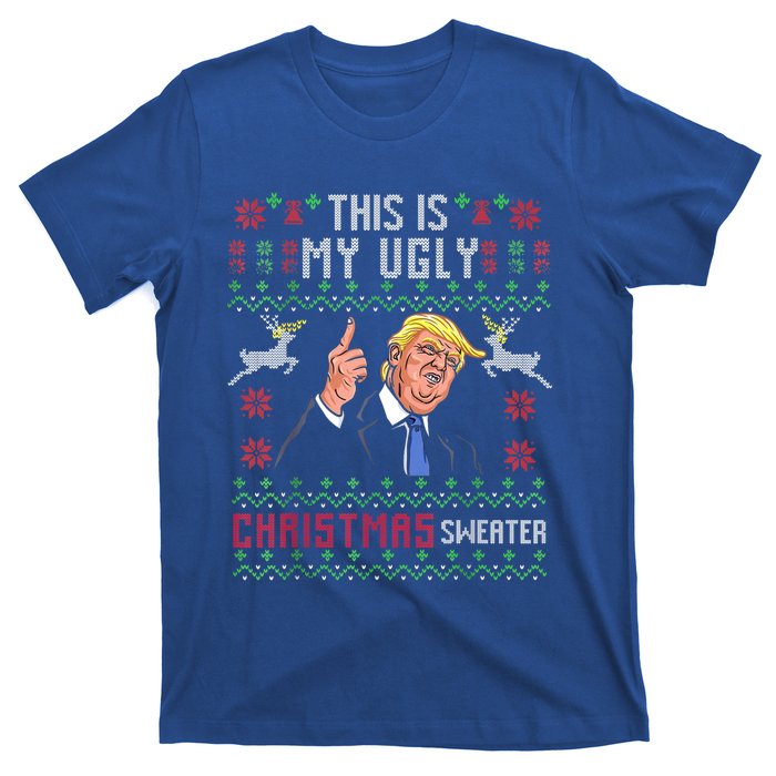 Trump 2024 Funny Xmas Ugly Thanksgiving Gift T-Shirt