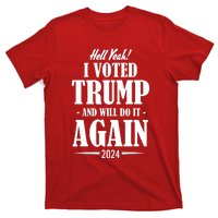 Trump 2024 Funny Patriotic President Voting Election T-Shirt