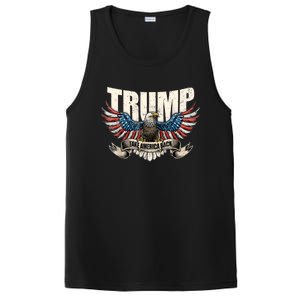 Trump 2024 Flag Take America Back Donald Trump PosiCharge Competitor Tank