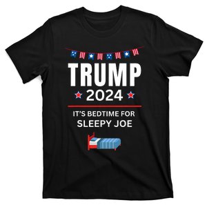 Trump 2024 Funny Anti Sleepy Joe Biden Pro Trump Republican T-Shirt