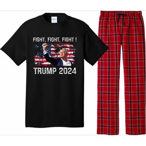 Trump 2024 Fight Fight Fight Trump President Election 2024 Pajama Set