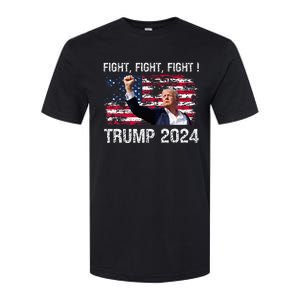 Trump 2024 Fight Fight Fight Trump President Election 2024 Softstyle CVC T-Shirt