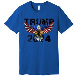 Trump 2024 Flag American Holiday Premium T-Shirt