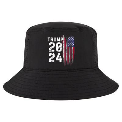 Trump 2024 Flag Usa Cool Comfort Performance Bucket Hat