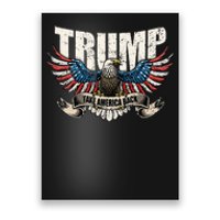 Trump 2024 Flag Take America Back Donald Trump Poster