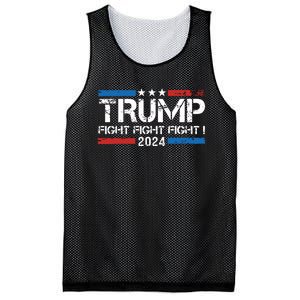 Trump 2024 Fight Fight Fight Trump President Election 2024 Mesh Reversible Basketball Jersey Tank