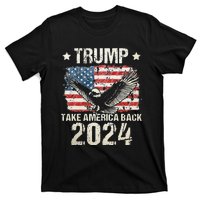 Trump 2024 flag take America back Trump 2024 T-Shirt