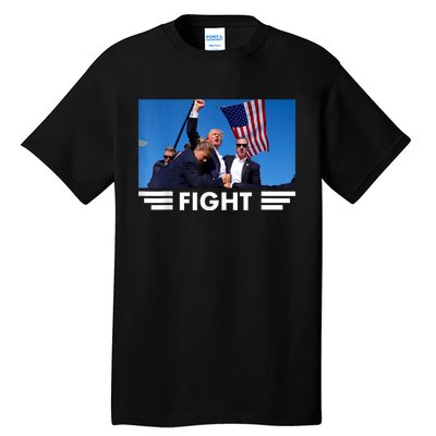 Trump 2024 Fight Trump Was Assassinated Tall T-Shirt