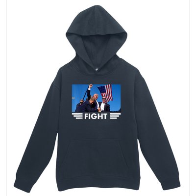 Trump 2024 Fight Trump Was Assassinated Urban Pullover Hoodie