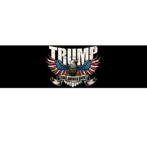 Trump 2024 Flag Take America Back Donald Trump Bumper Sticker