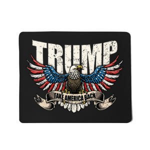 Trump 2024 Flag Take America Back Donald Trump Mousepad