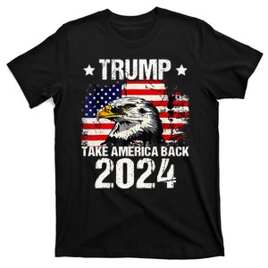 Trump 2024 Flag Take America Back T-Shirt