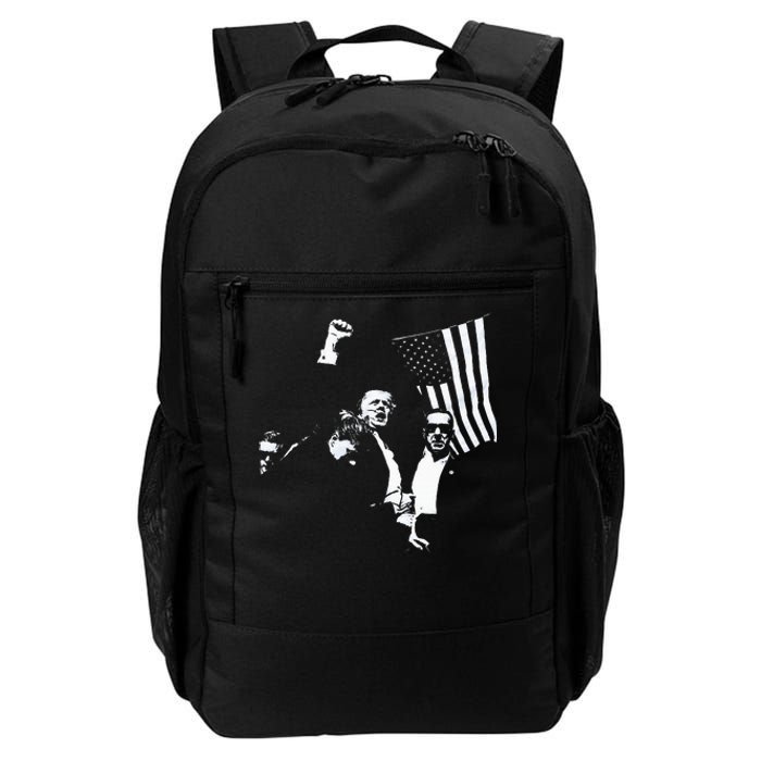 Trump 2024 Fear Not American Hero Fight Fight Fight Maga Daily Commute Backpack