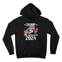 Trump 2024 flag take America back Trump 2024 Hoodie